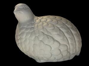 Vintage Upcycled Partridge EUC Christmas Figurine